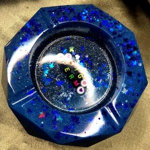 Custom resin ROUND Ashtray
